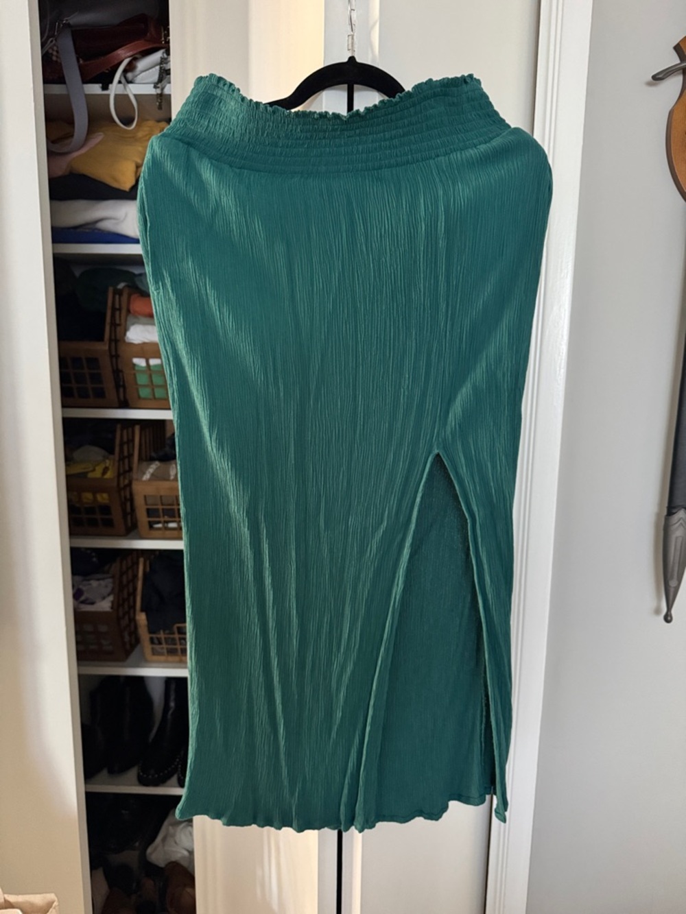 Lucy & Yak Poppy Skirt in Teal - EUC